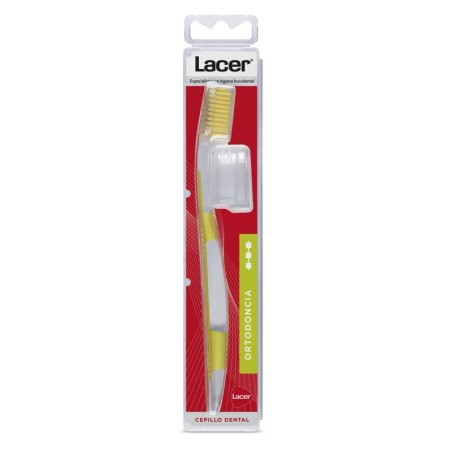 CEPILLO DENTAL ORTODONCIA LACER 1 UNIDAD