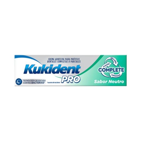KUKIDENT FIJACION TODO EL DIA PRO NEUTRO 1 ENVASE 47 g SIN SABOR