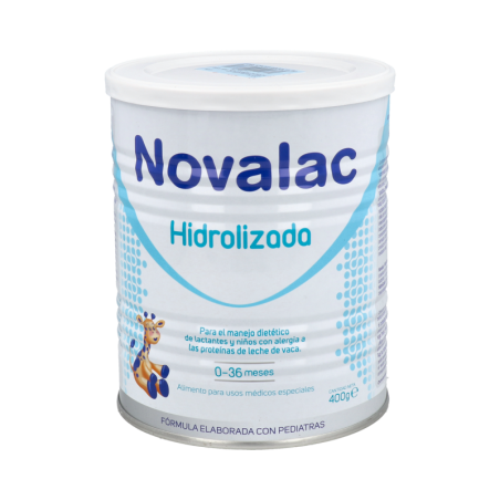 NOVALAC HIDROLIZADA 1 BOTE 400 g SABOR NEUTRO