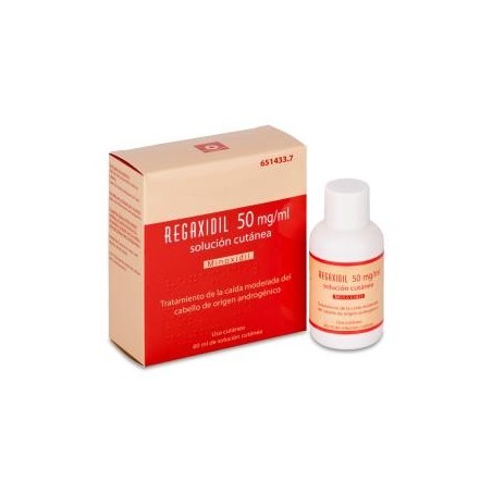 REGAXIDIL 50 mg/ml SOLUCION CUTANEA 1 FRASCO 60 ml