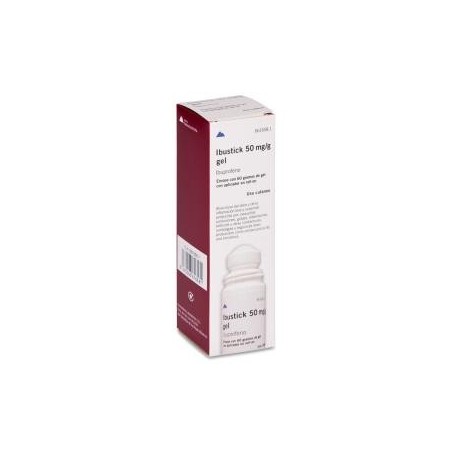 IBUSTICK 50 mg/g GEL CUTANEO 1 TUBO 60 g (CON ROLL-ON)