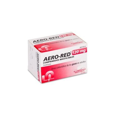 AERO RED 120 mg 40 COMPRIMIDOS MASTICABLES