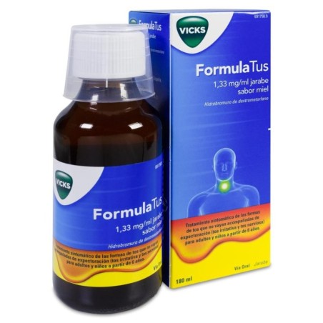 FORMULATUS 1,33 mg/ml JARABE 1 FRASCO 180 ml (SABOR MIEL)