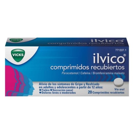 ILVICO 20 COMPRIMIDOS RECUBIERTOS